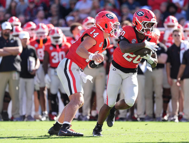 The Georgia Bulldogs have college football's fastest player