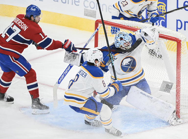 Cole Caufield scores overtime winner as Canadiens down Sabres 4-3