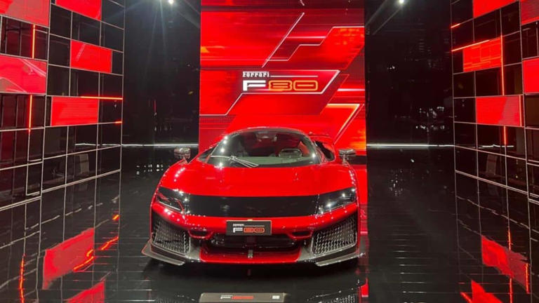 Ferrari Universo Exhibition Brings All Ferraris To India Like F80, Luce ...
