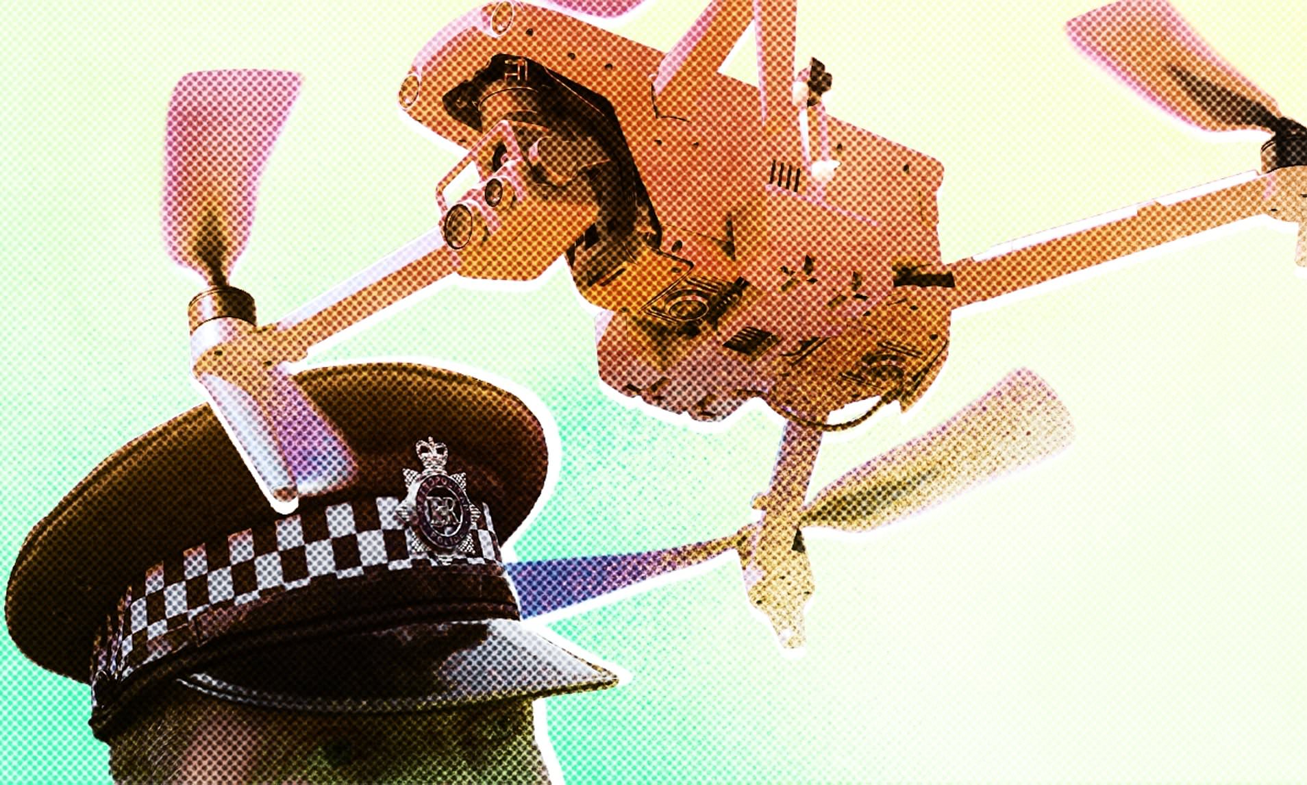You're nicked... by the real flying squad: Met 'pilots' controlling ...