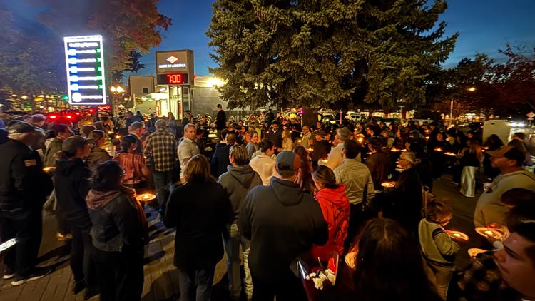 Second vigil carries pain, heaviness as Oregon community learns more details about Bend school shooting
