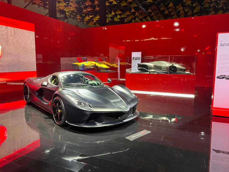 Ferrari Universo Exhibition Brings All Ferraris To India Like F80, Luce ...