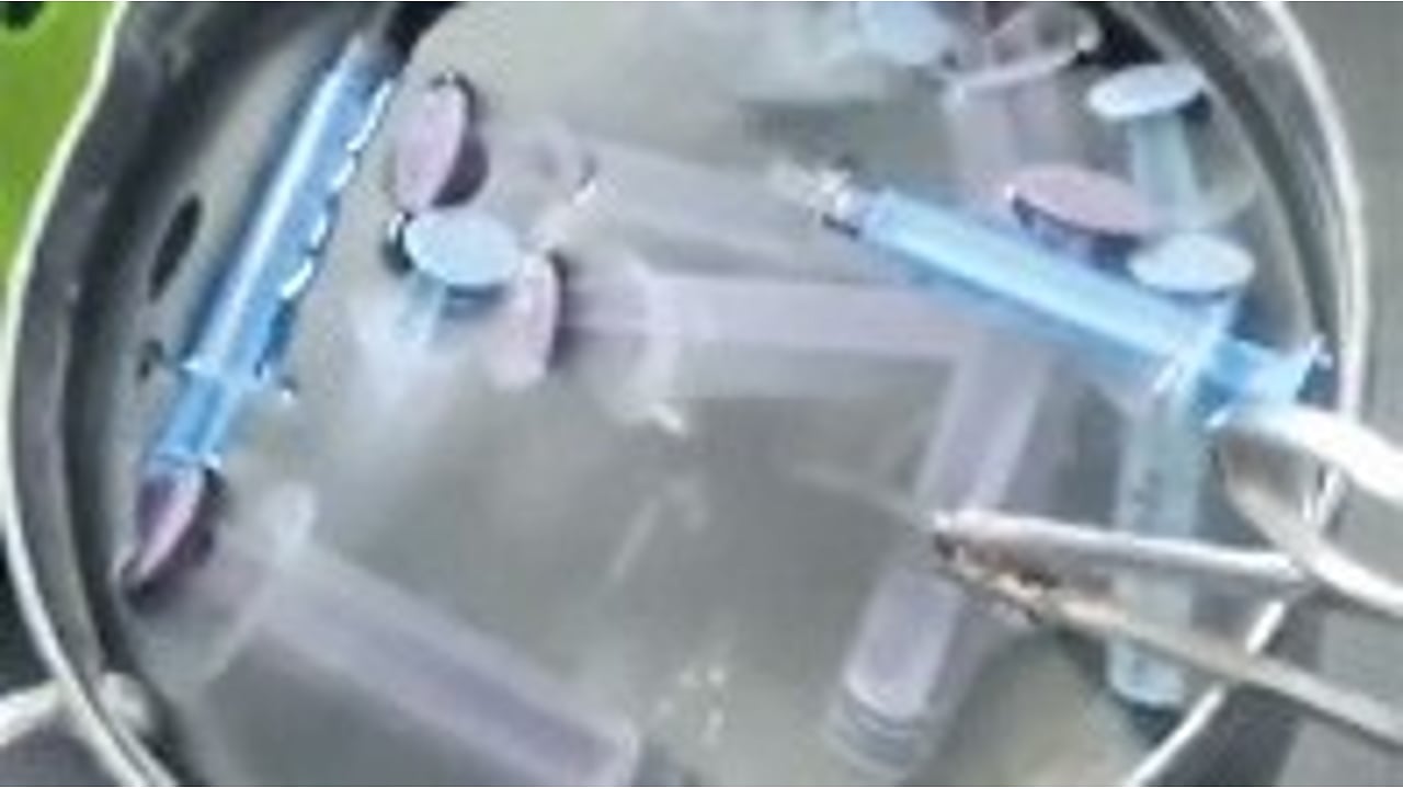 Seven used syringes found on Race Course ground in Madurai