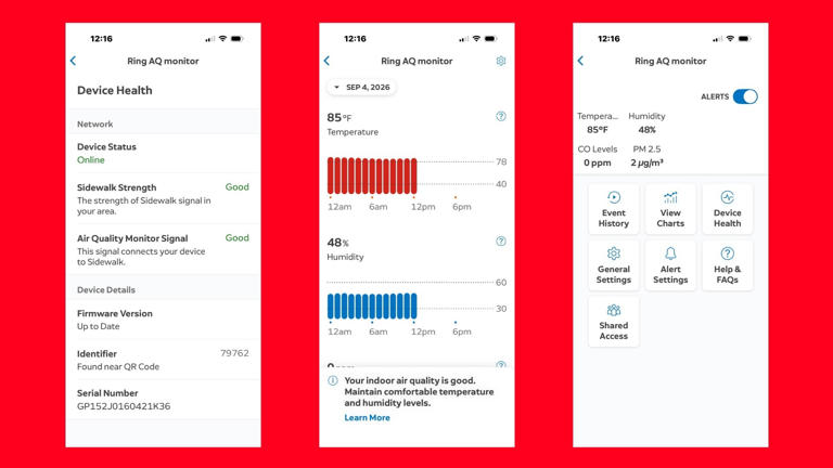 Ring air quality monitor review: Smart, simple air tracking, with one ...