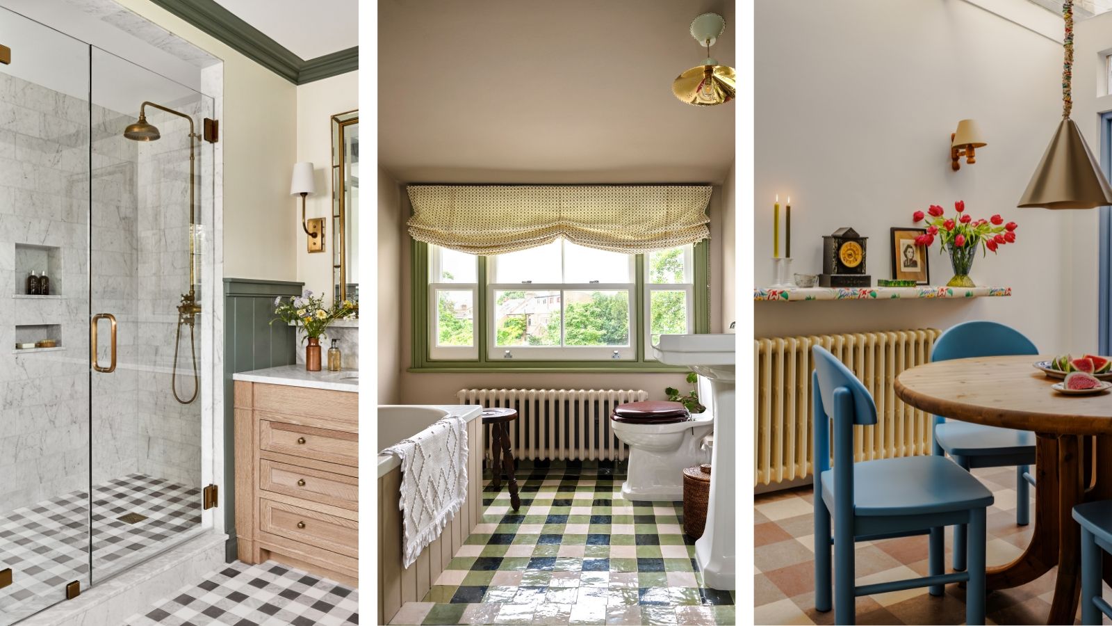 Bye bye checkerboard – this updated tile layout is far more playful