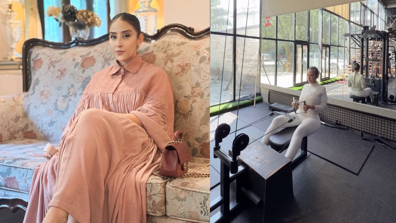 Manisha Koirala's menopause fitness tips include strength training ...