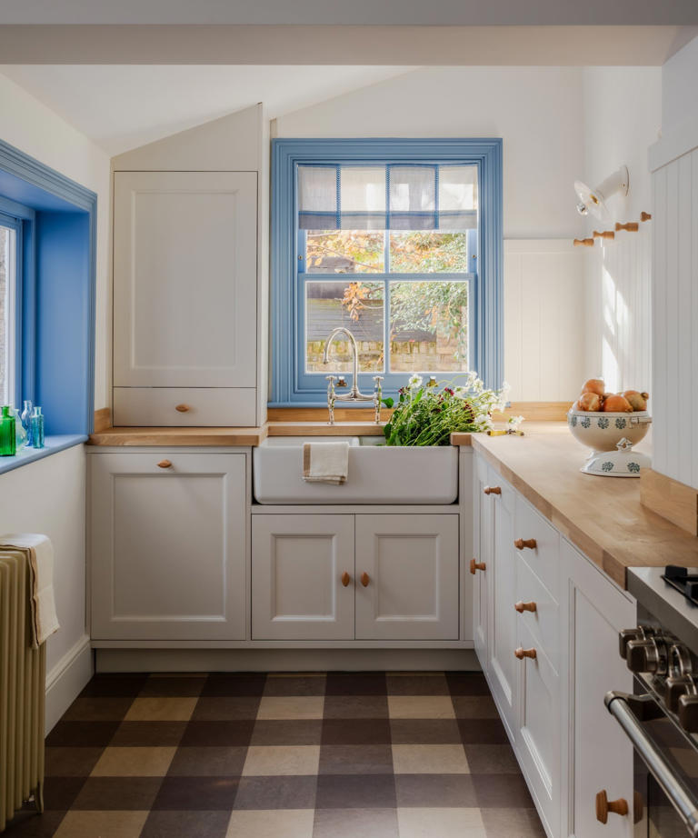 Bye bye checkerboard – this updated tile layout is far more playful