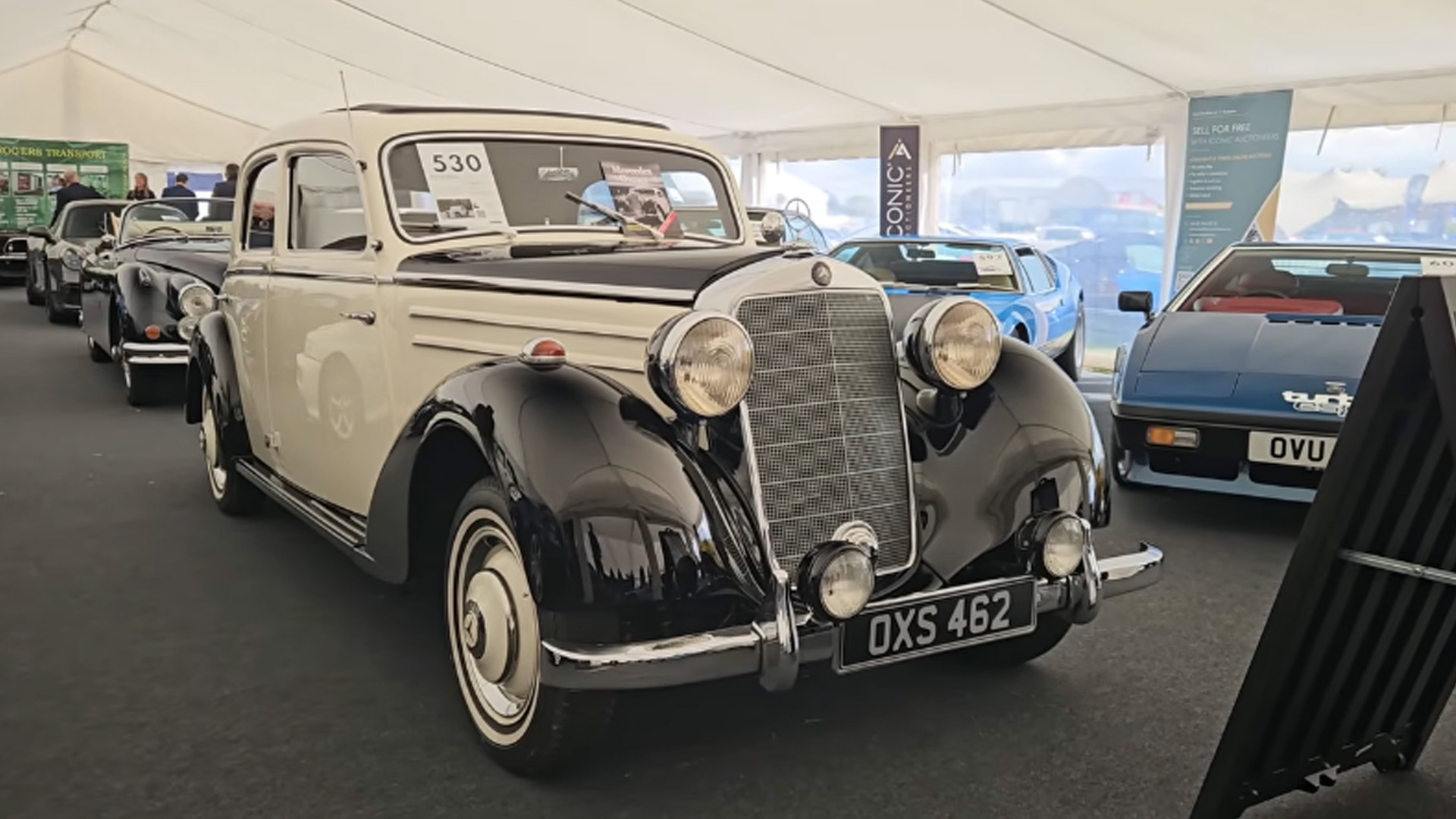 Iconic Auctioneers sells celebrity owned classic cars
