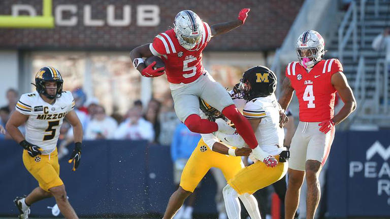 Mizzou football snap count totals and PFF takeaways in loss to Ole Miss