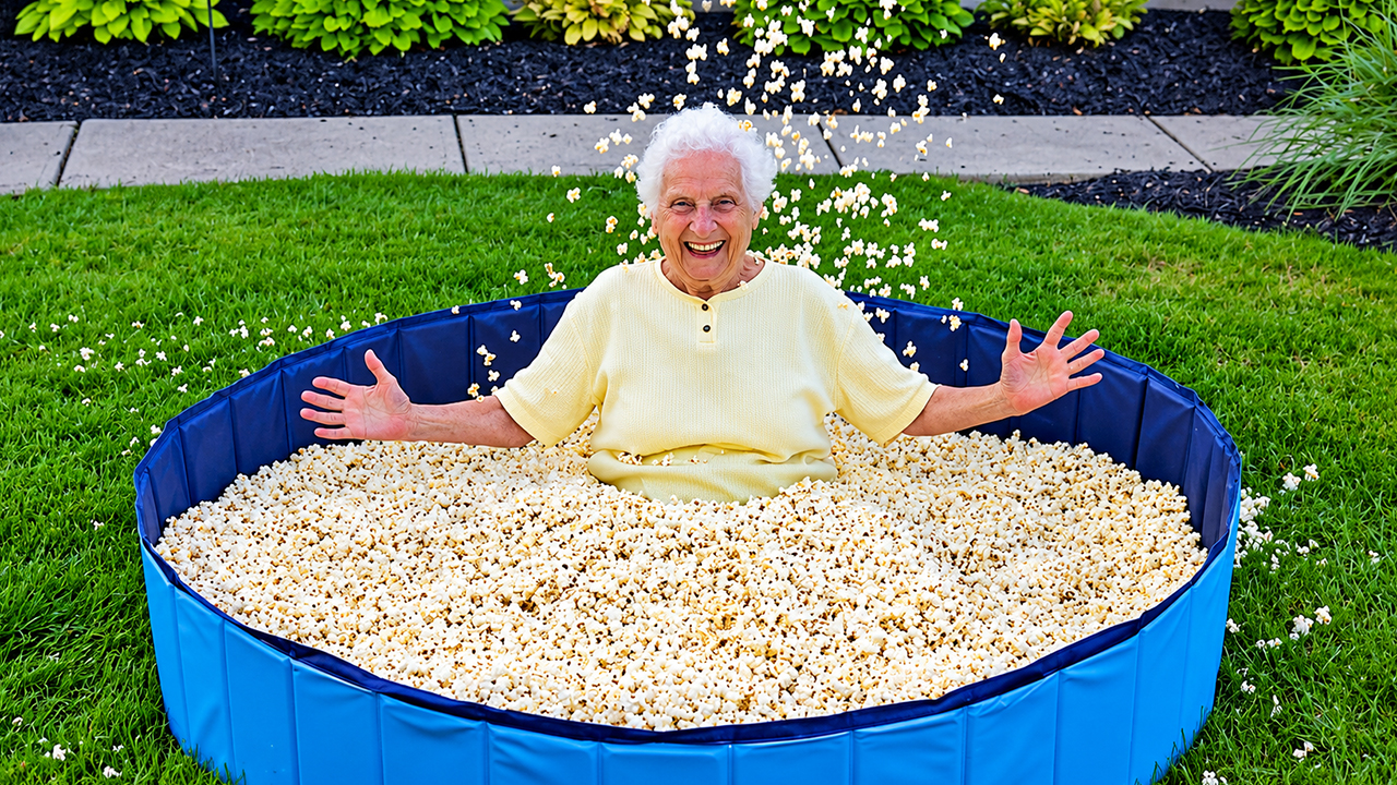 Granny popcorn challenge packs in kitchen hacks that work
