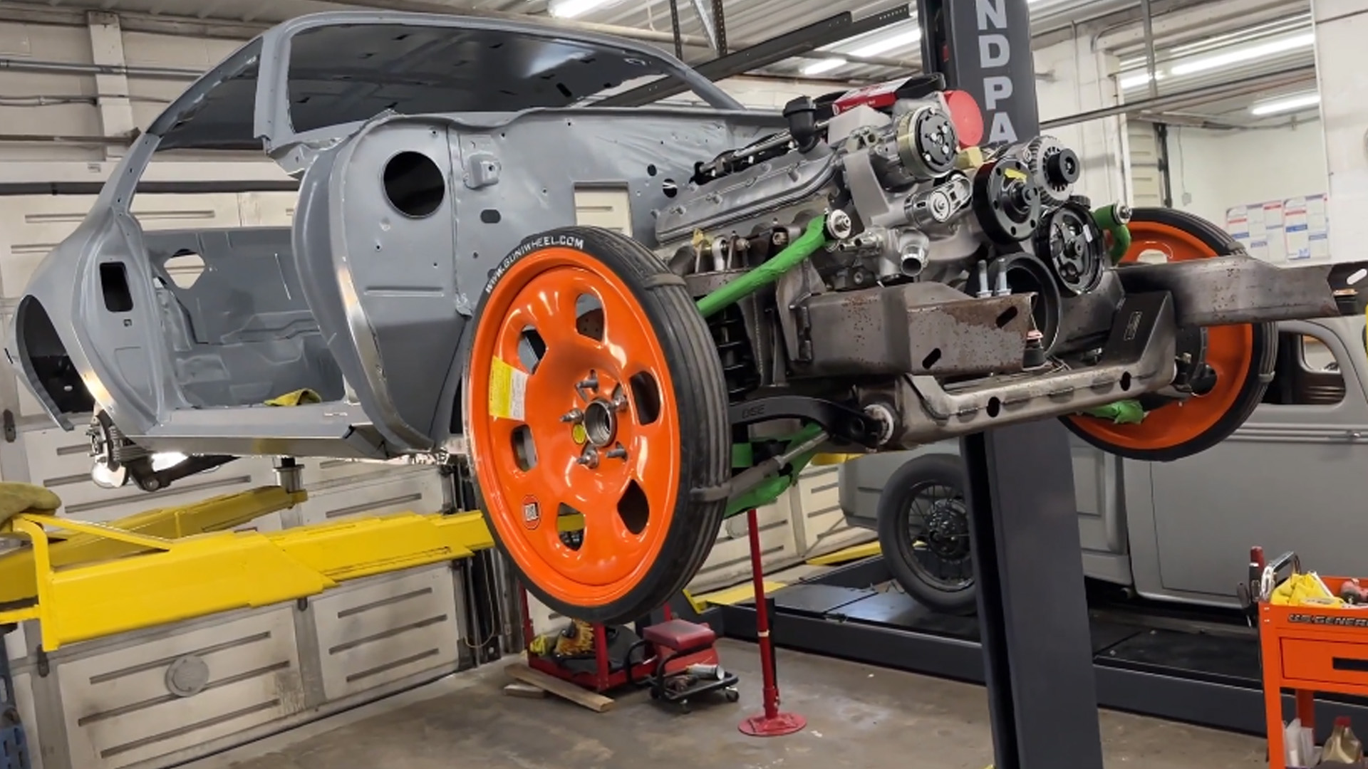 Independent rear suspension takes this build forward