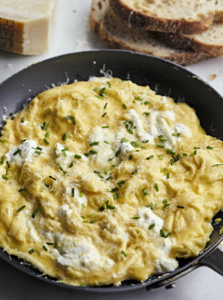 Ina Garten shares her secret to perfect scrambled eggs