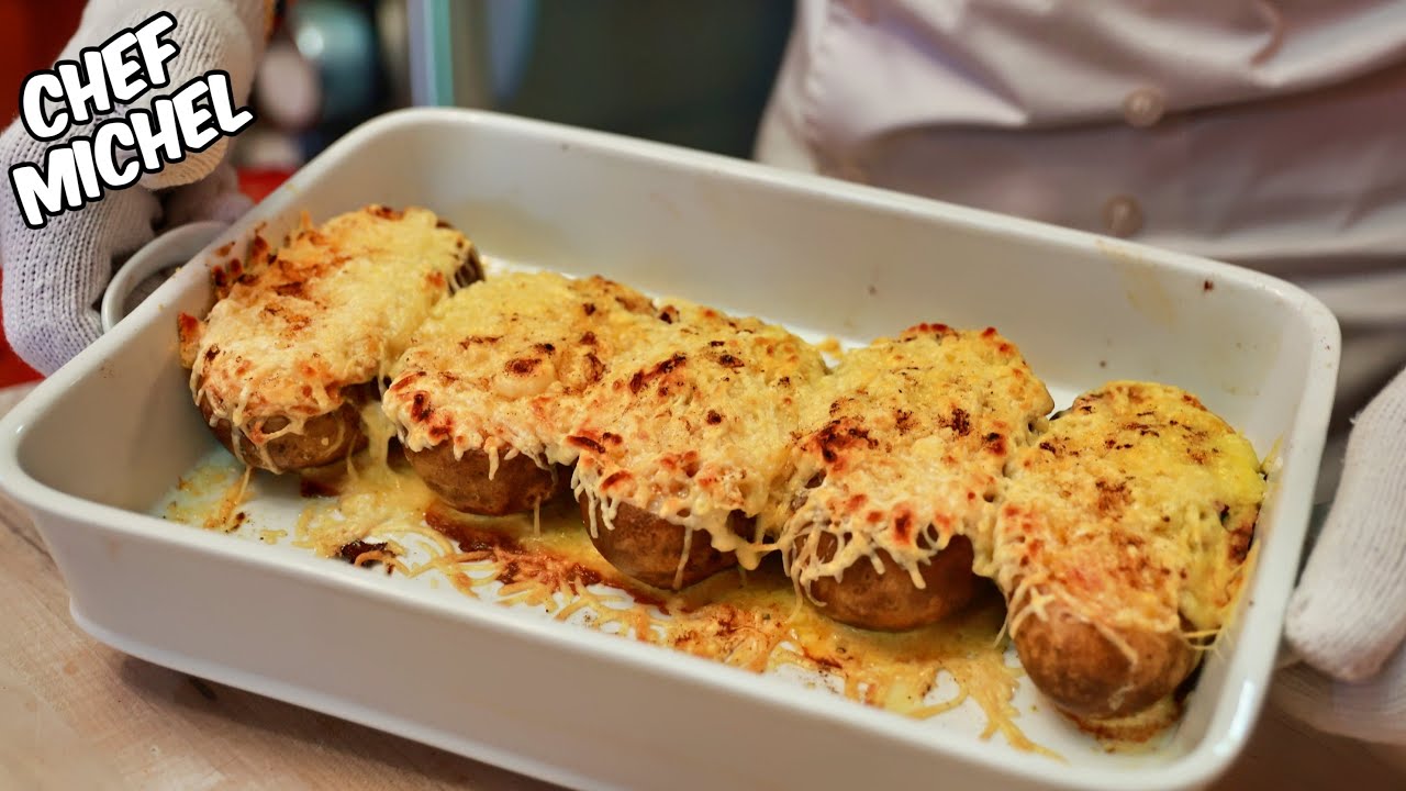 Envie de savoureuses pommes de terre farcies ? J'ai la recette qu'il ...