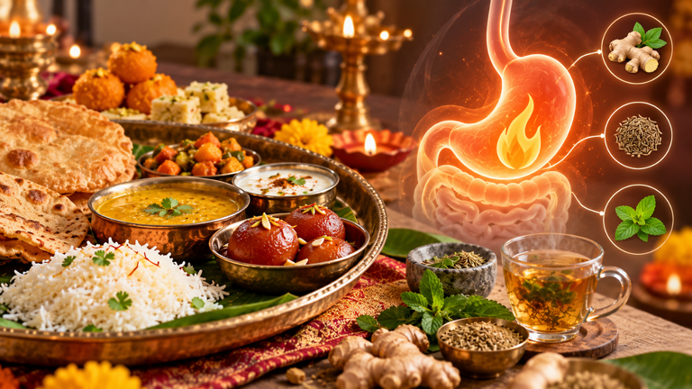 Festive feasting without the bloating: Understanding agni and digestion
