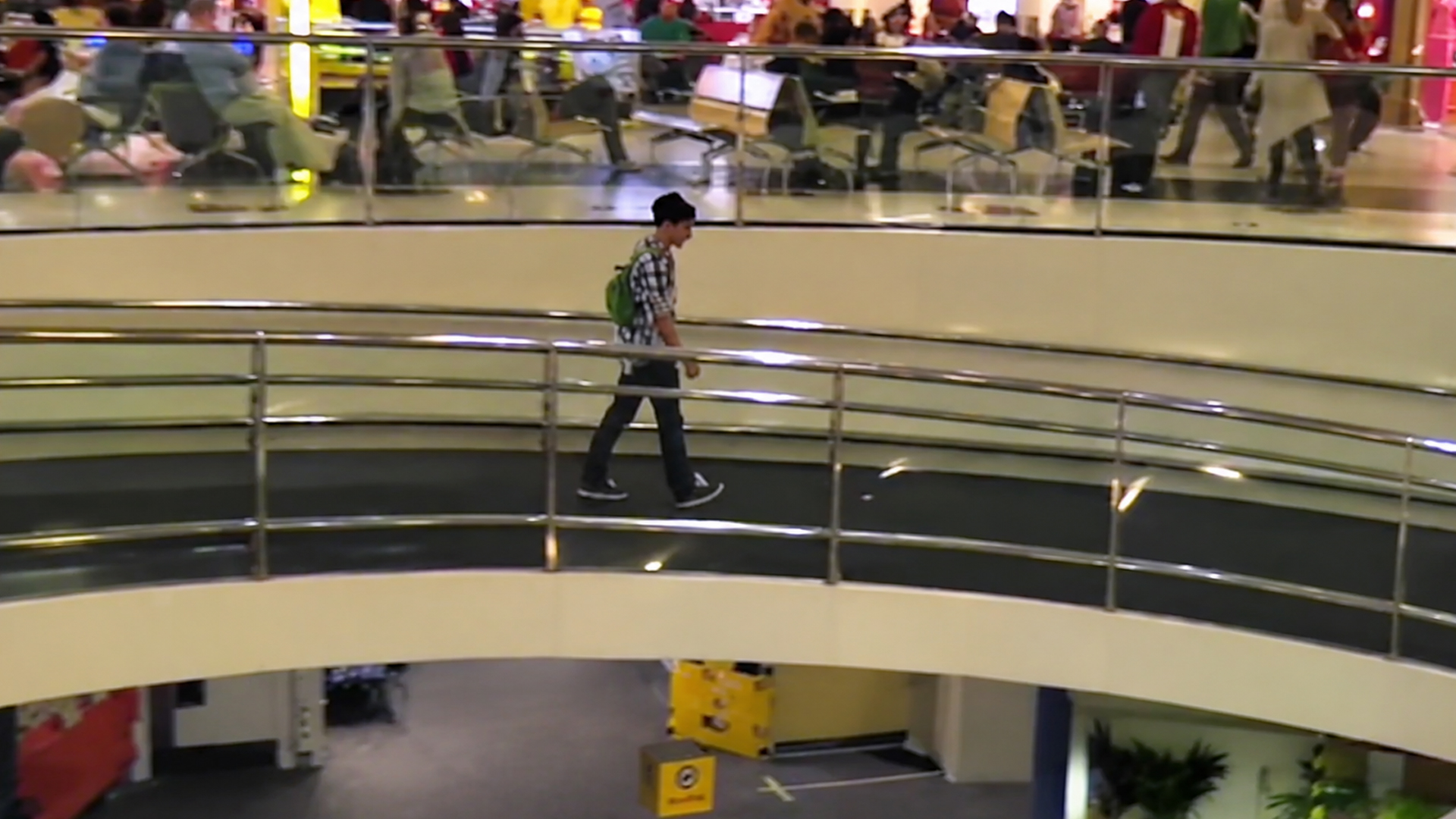 Travel plans came with awkward airport moments