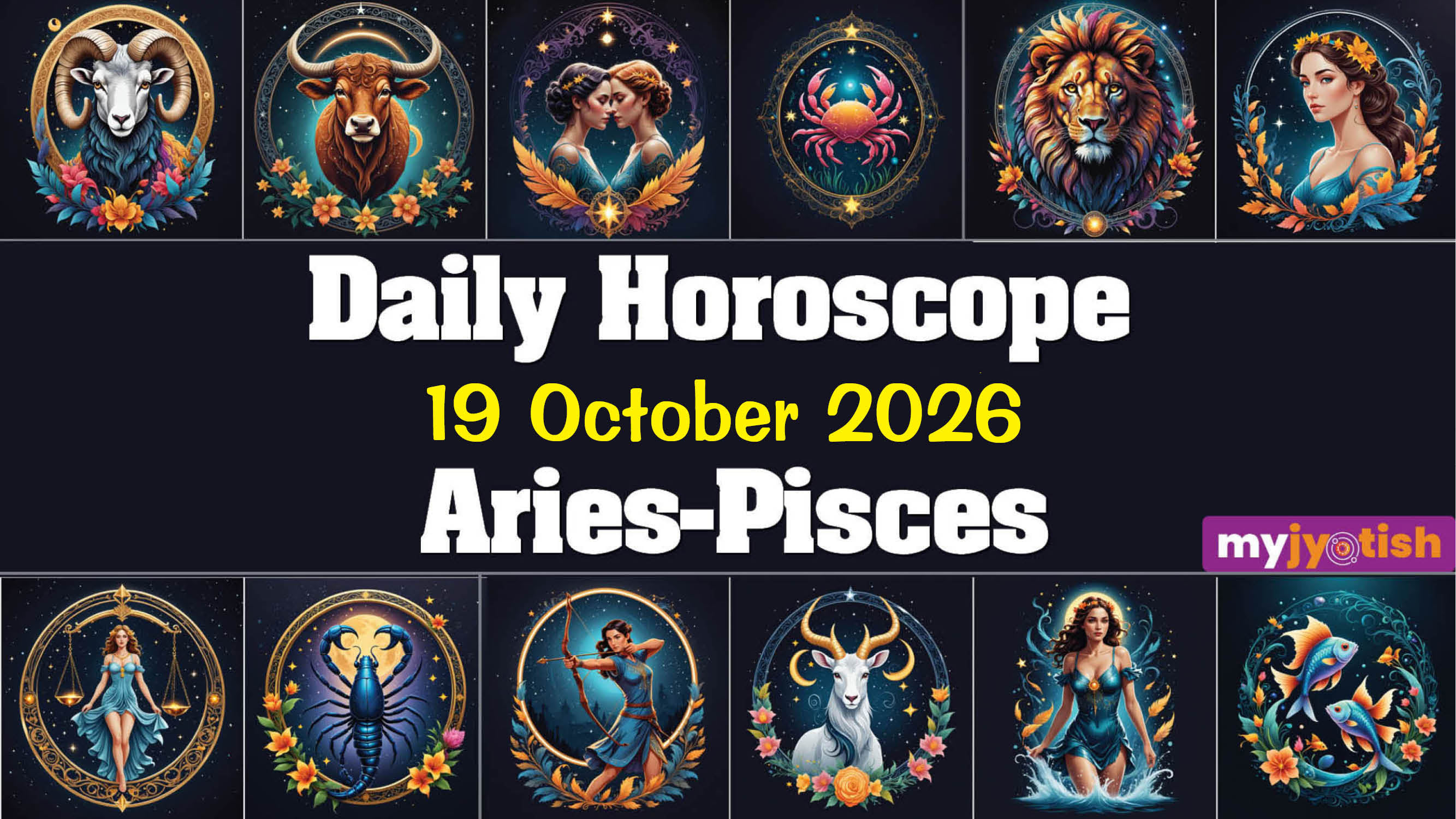 Today’s horoscope, 19 October 2026: Know how the day unfolds for all ...