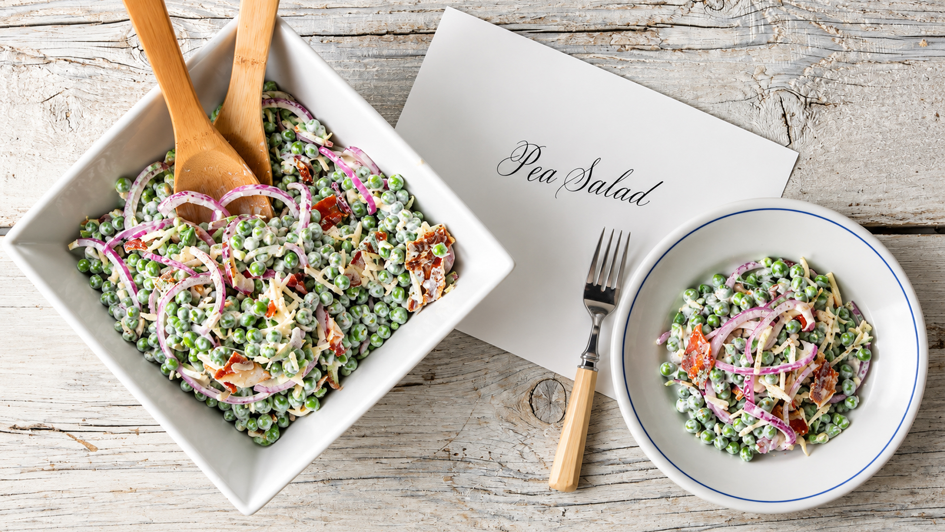 The simple trick behind a creamy frozen pea side dish