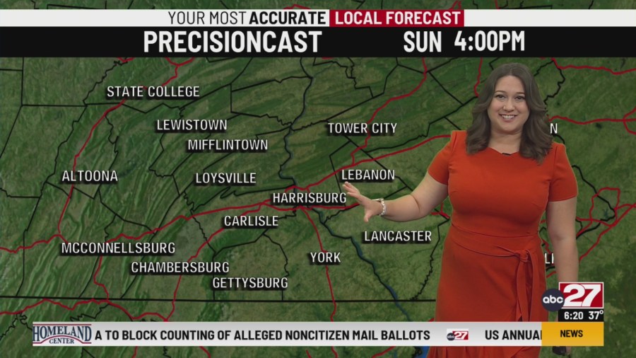A frosty start to our Sunday with more sun and seasonable weather through mid-week