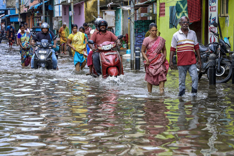 Rains lash TN, low pressure area over Bay of Bengal