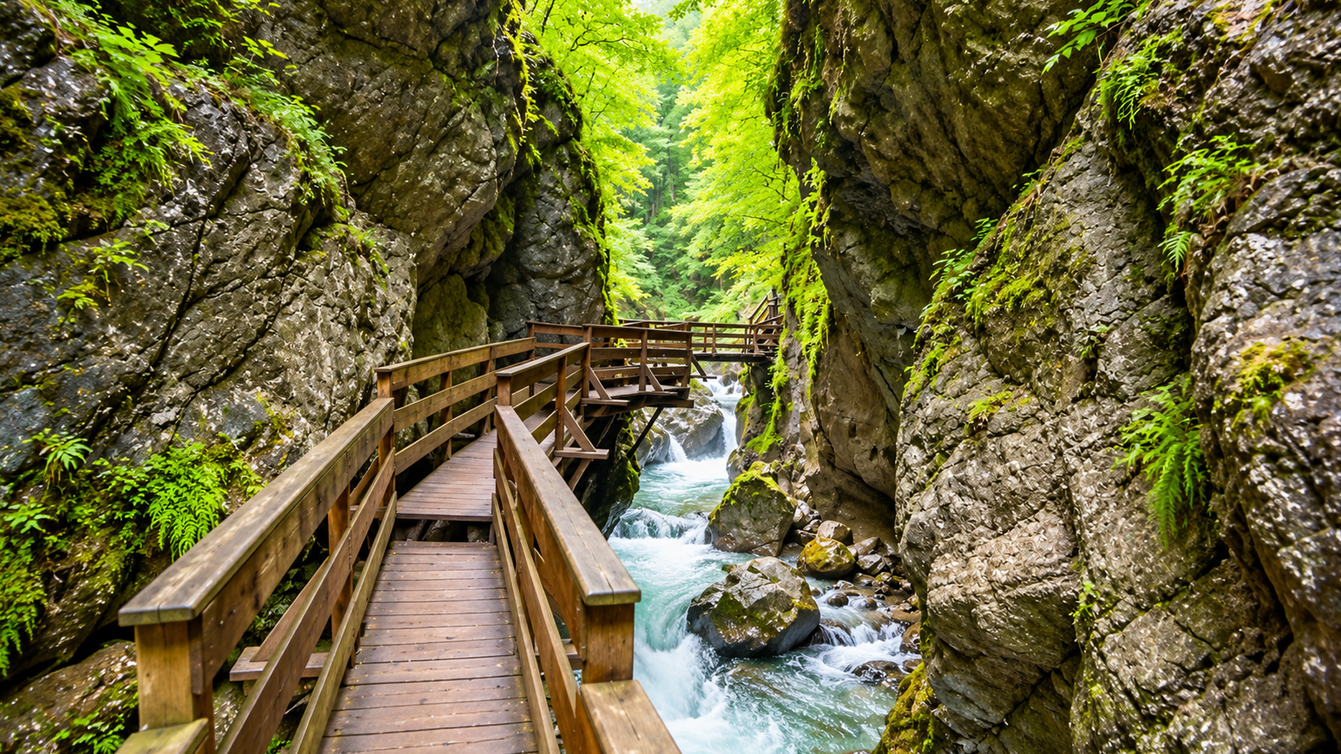 From Ice Age formation to tourist trail at Seisenbergklamm