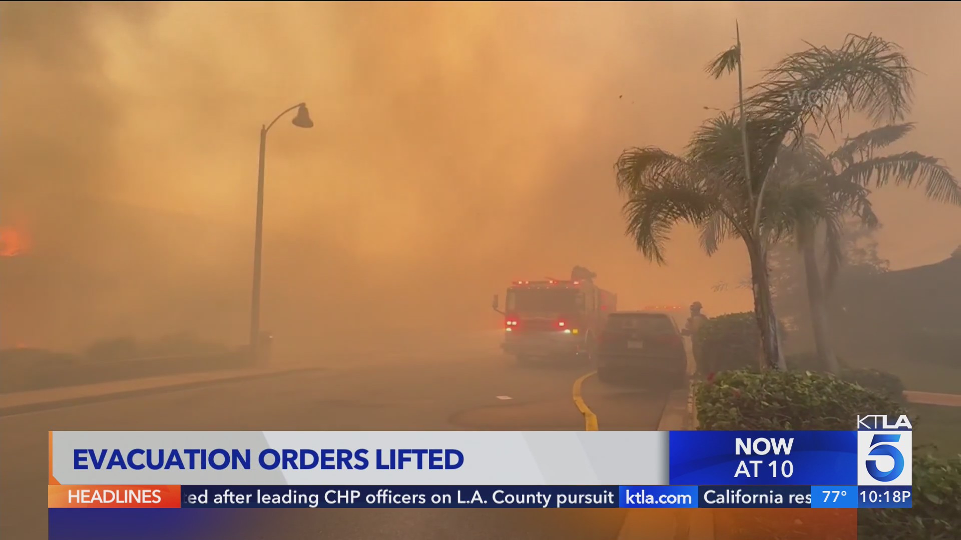 Norte Fire evacuation orders lifted for Orange County residents
