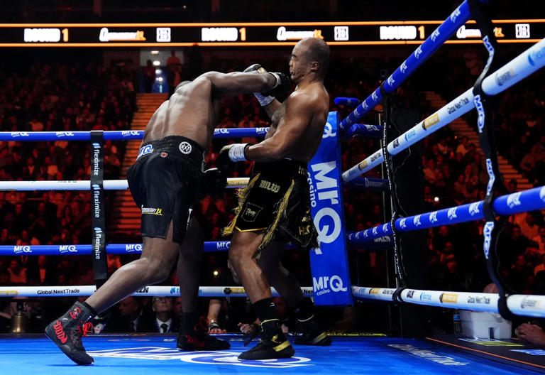 Frank Warren talks up dream fight for Daniel Dubois following victory ...