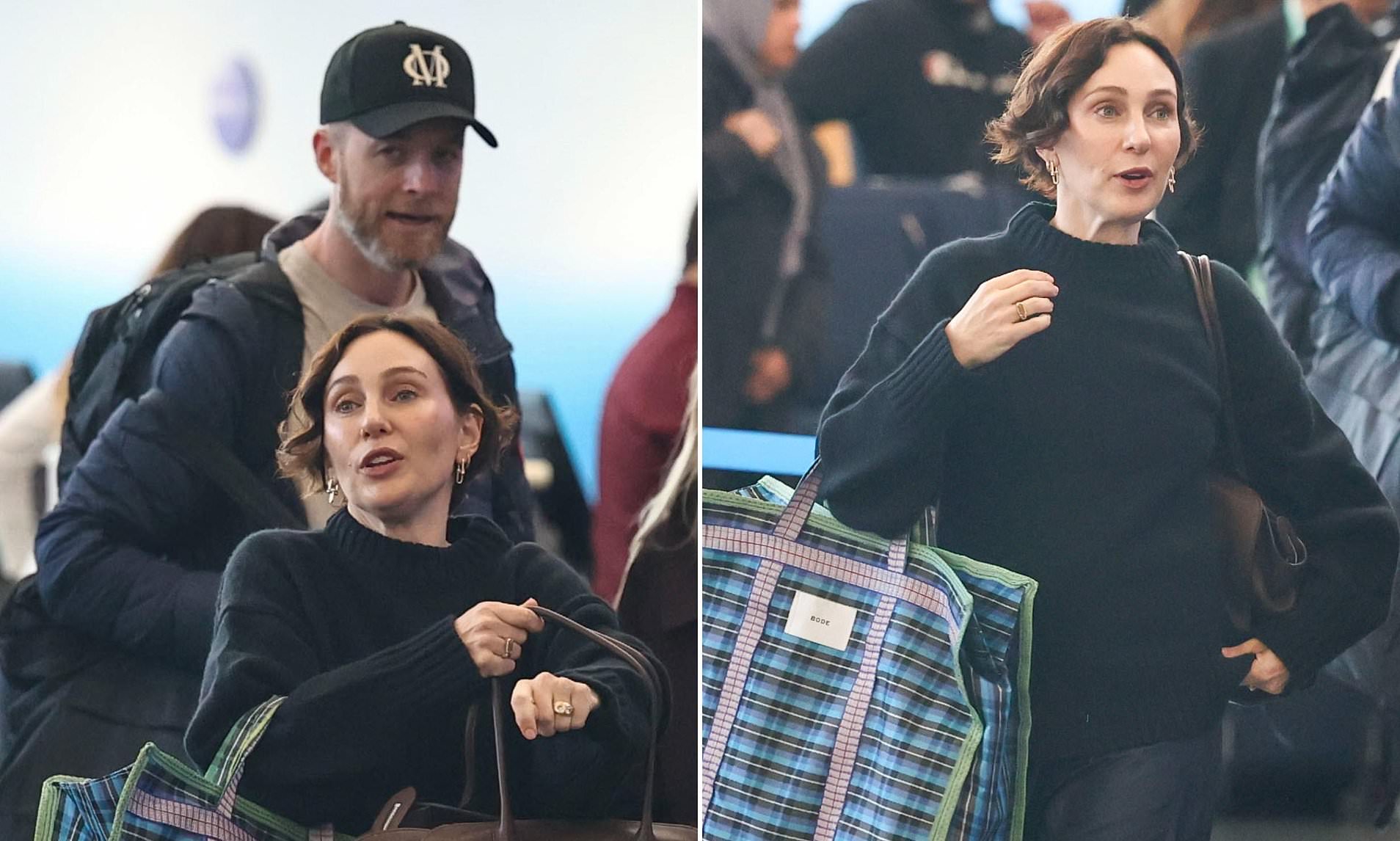 Zoë Foster Blake and husband jet out of NYC after Andy Lee and Rebecca ...