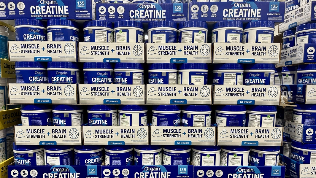 Study finds creatine boosts muscle even without exercise
