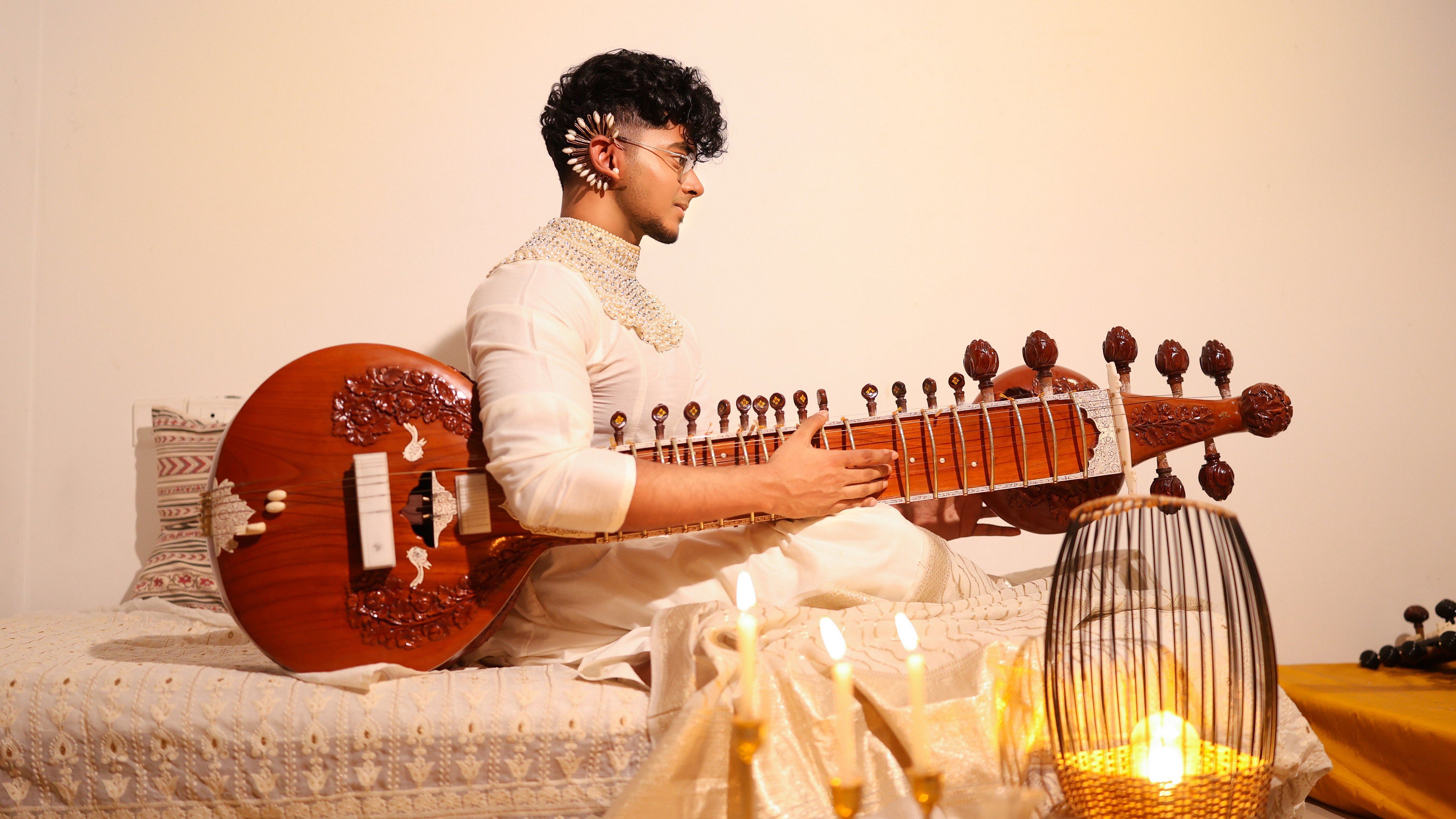 Swayam Siddha Priyadarshi takes the road less travelled with his sitar
