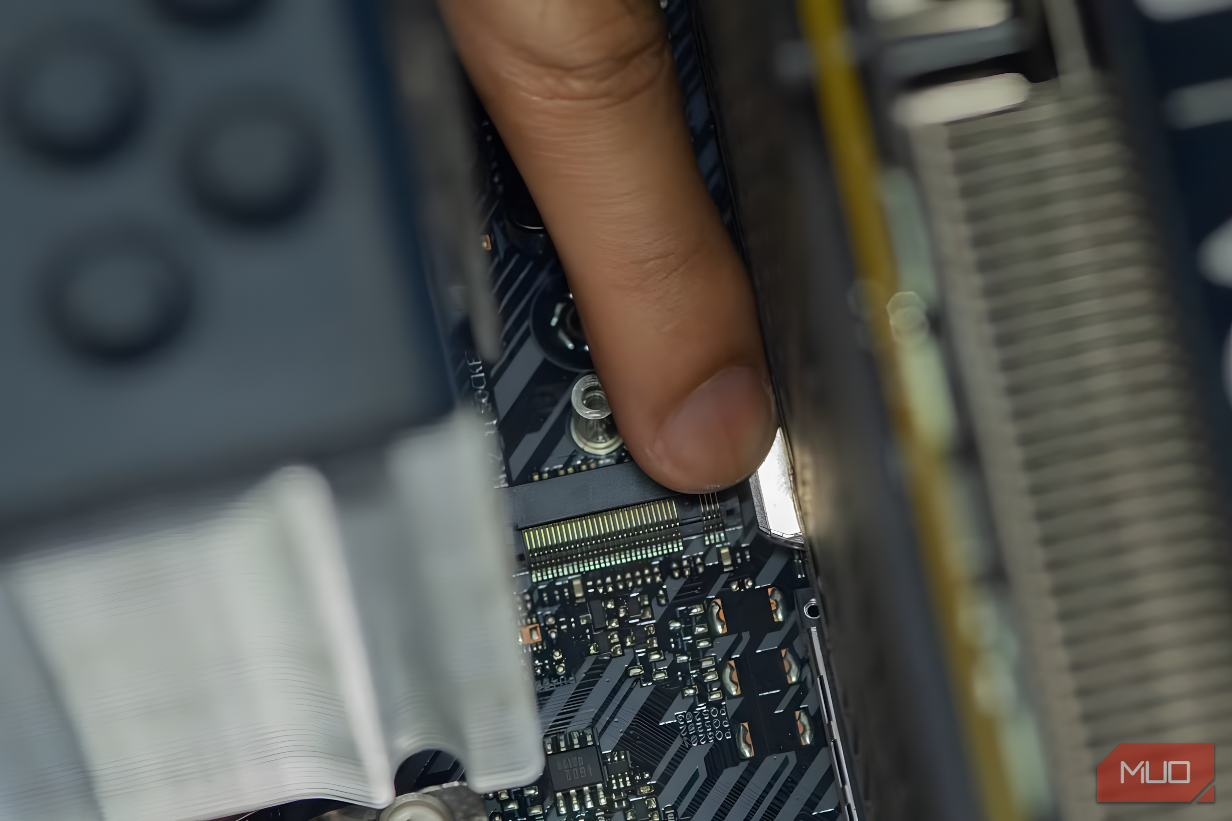 It fits in the same slot as a graphics card, but this PCIe card doesn’t ...