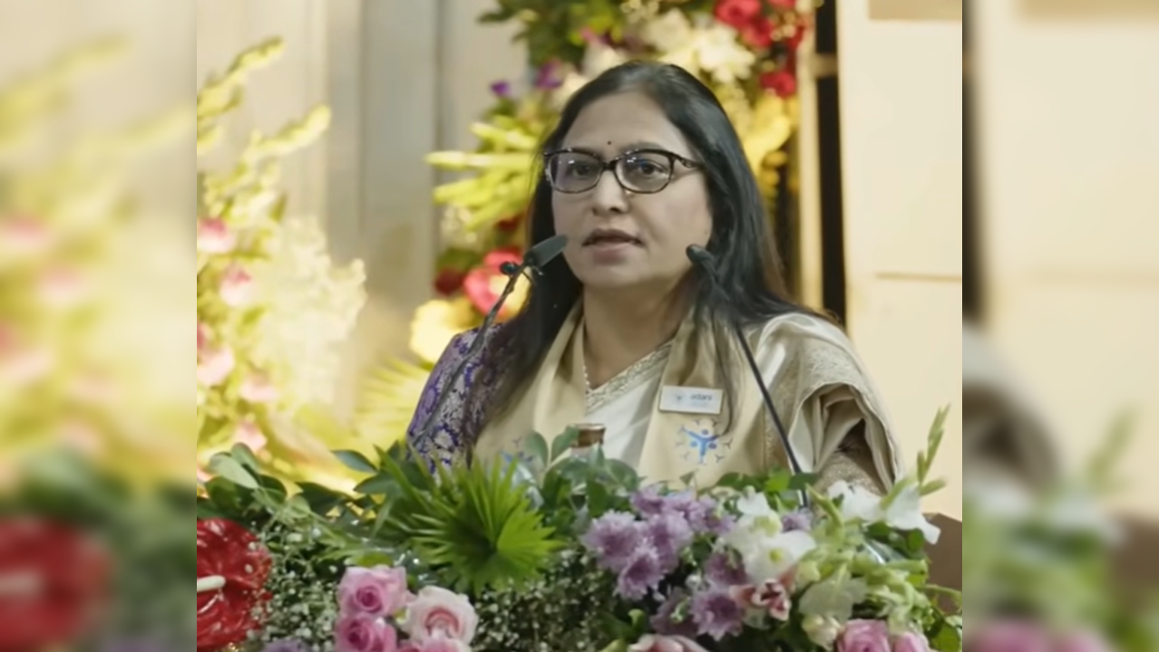Priti Adani highlights principle of 'Seva hi Sadhana' at 17th AIHER ...