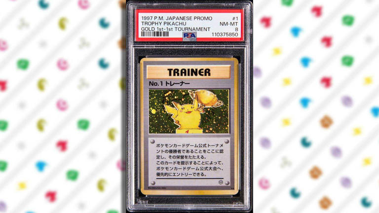 Pokémon card fetches $2.2 million at 30th anniversary event
