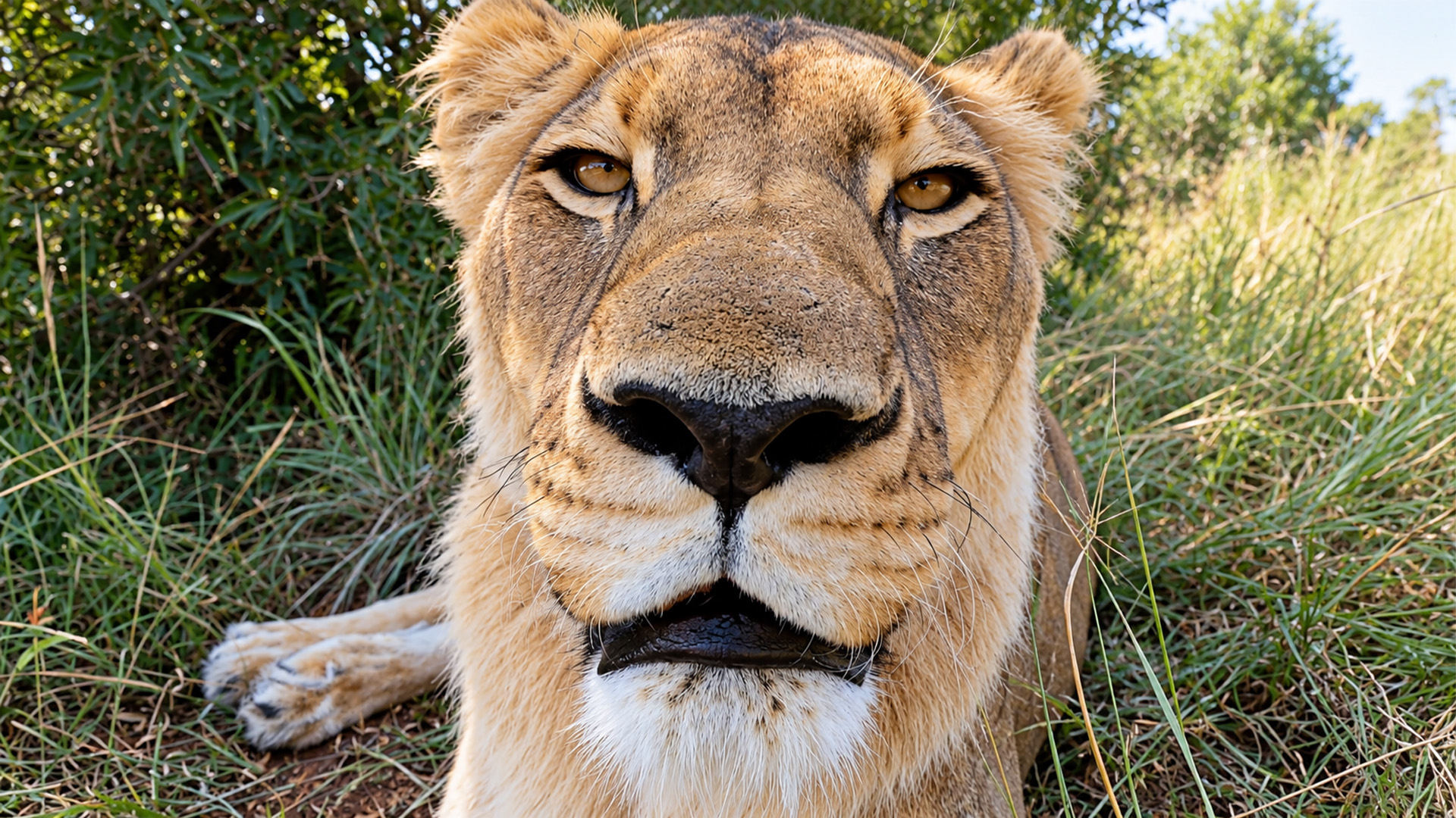 Can lions get sick like domestic cats?