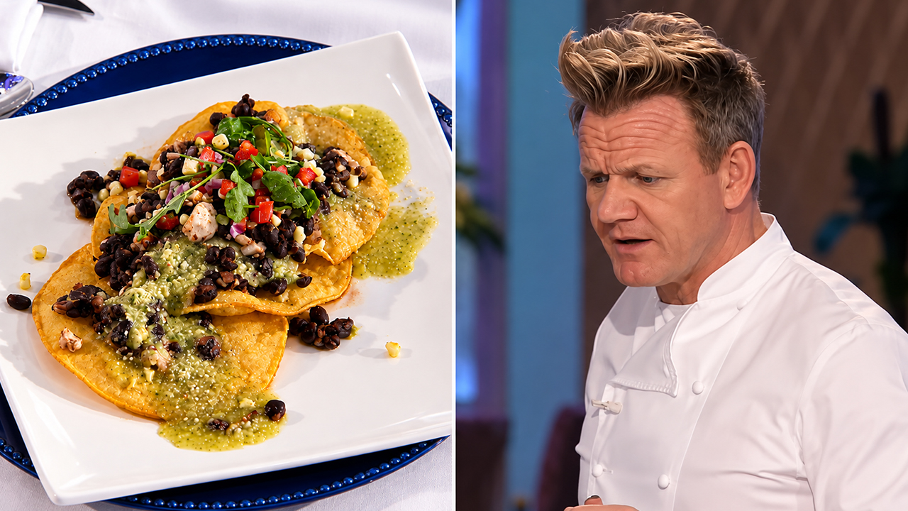 Jared’s creative breakfast catches Chef Ramsay by surprise