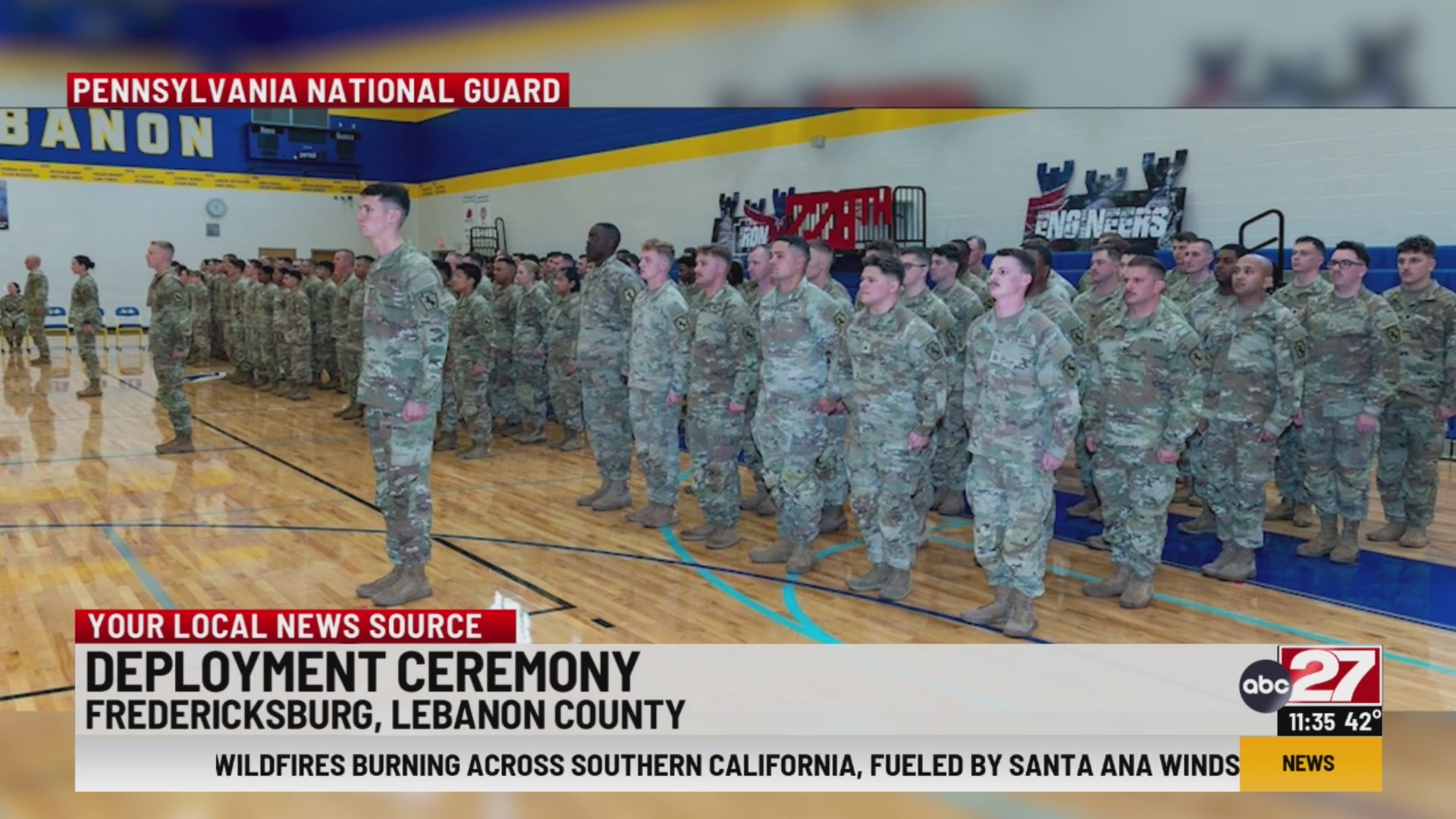 PA National Guard holds deployment ceremony