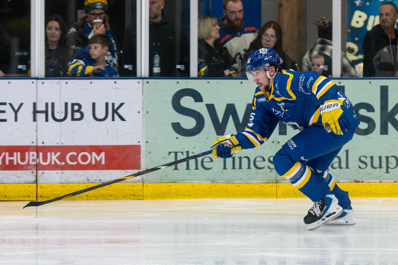 Kieran Brown leads from front as Leeds Knights snap NIHL National ...