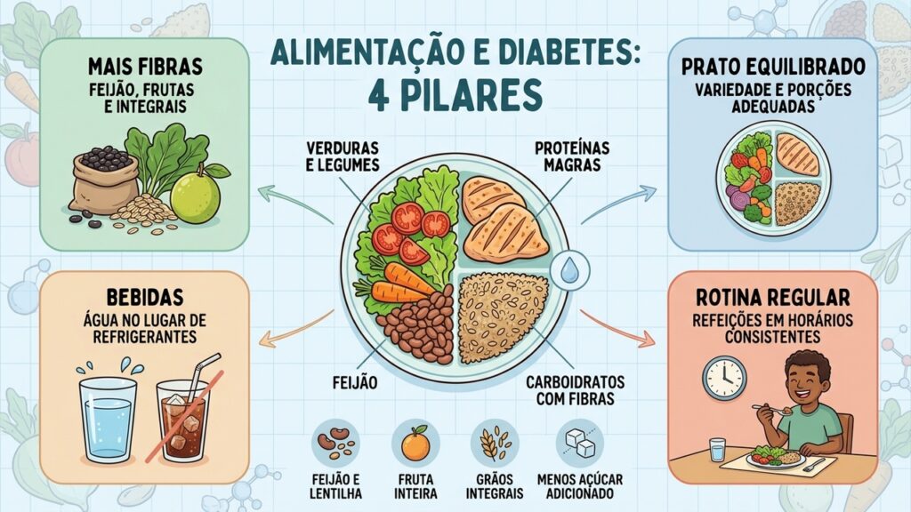 Dieta para diabetes vai além de cortar açúcar; veja quais alimentos ...
