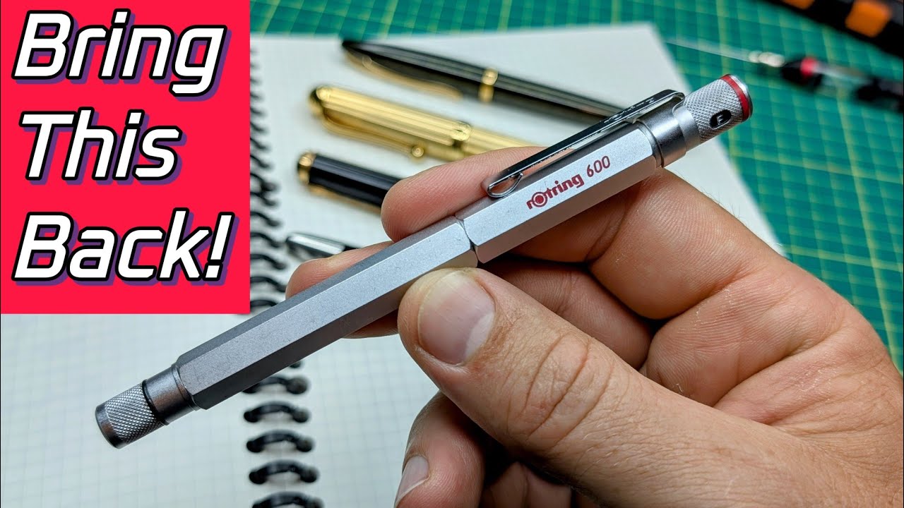 This iconic pen needs a relaunch - Rotring 600