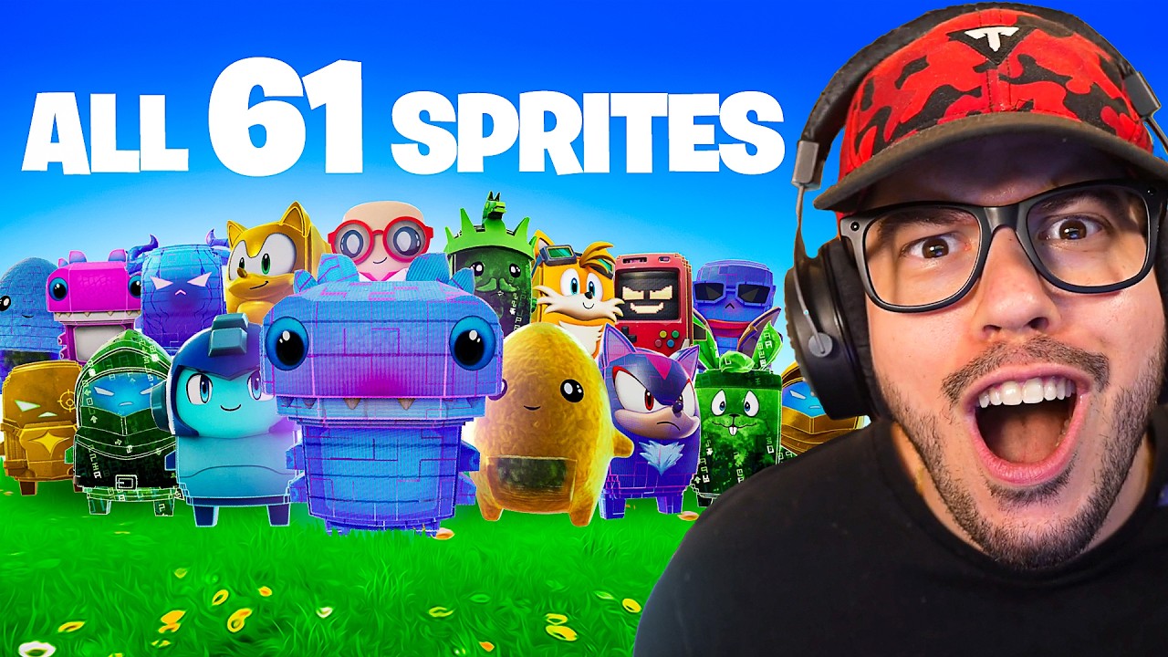 I set a 61-sprite world record 🏆