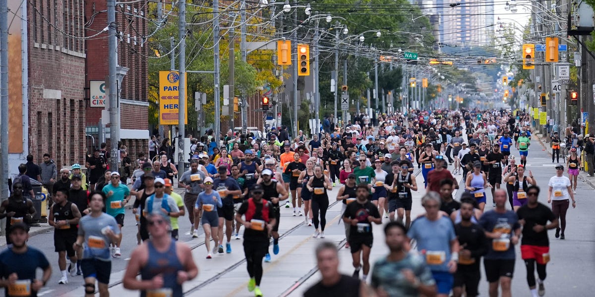 Here are the results from the 2026 Toronto Waterfront Marathon and Half Marathon