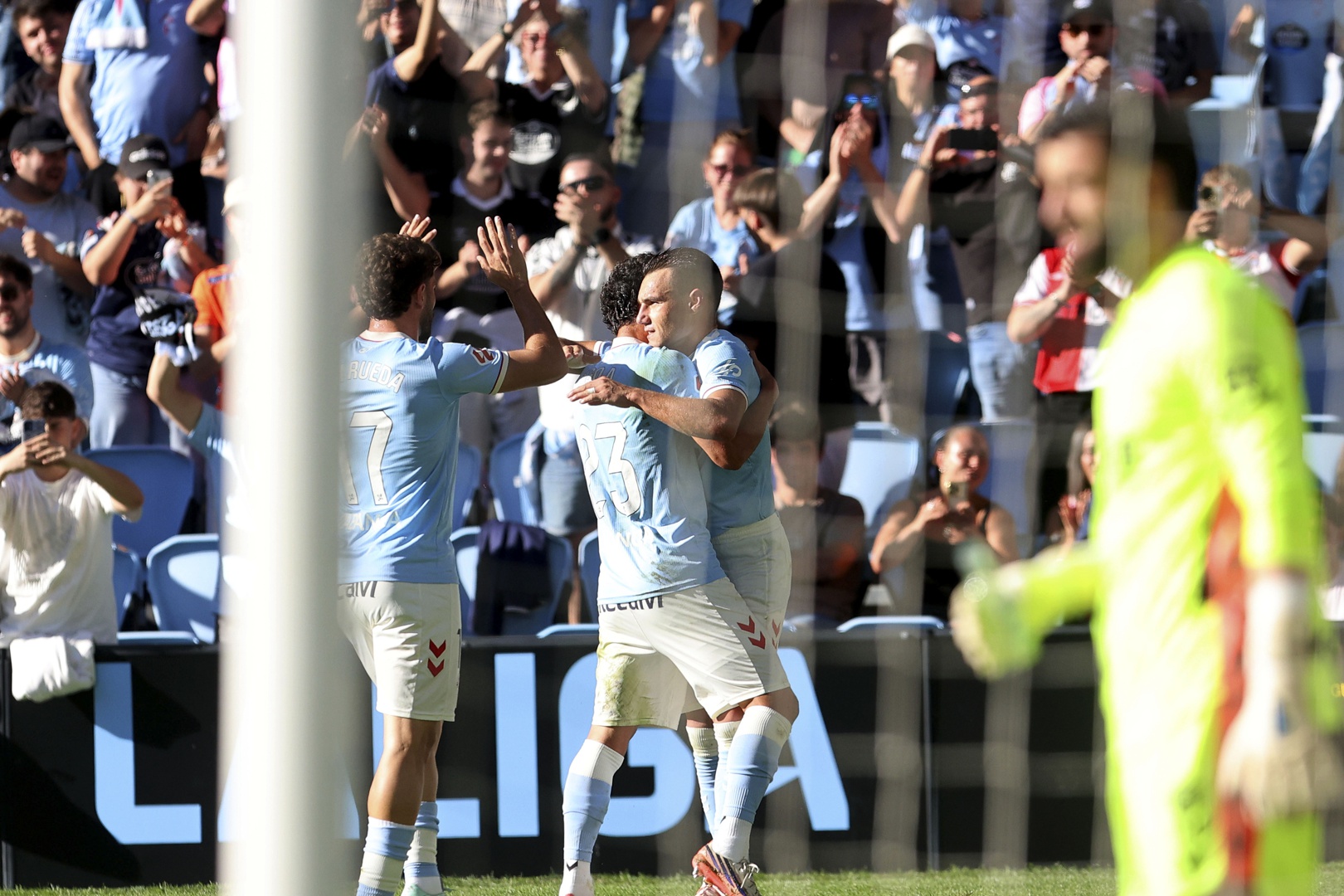 2-1. Javi Rodríguez y Radu sostienen el crecimiento del Celta