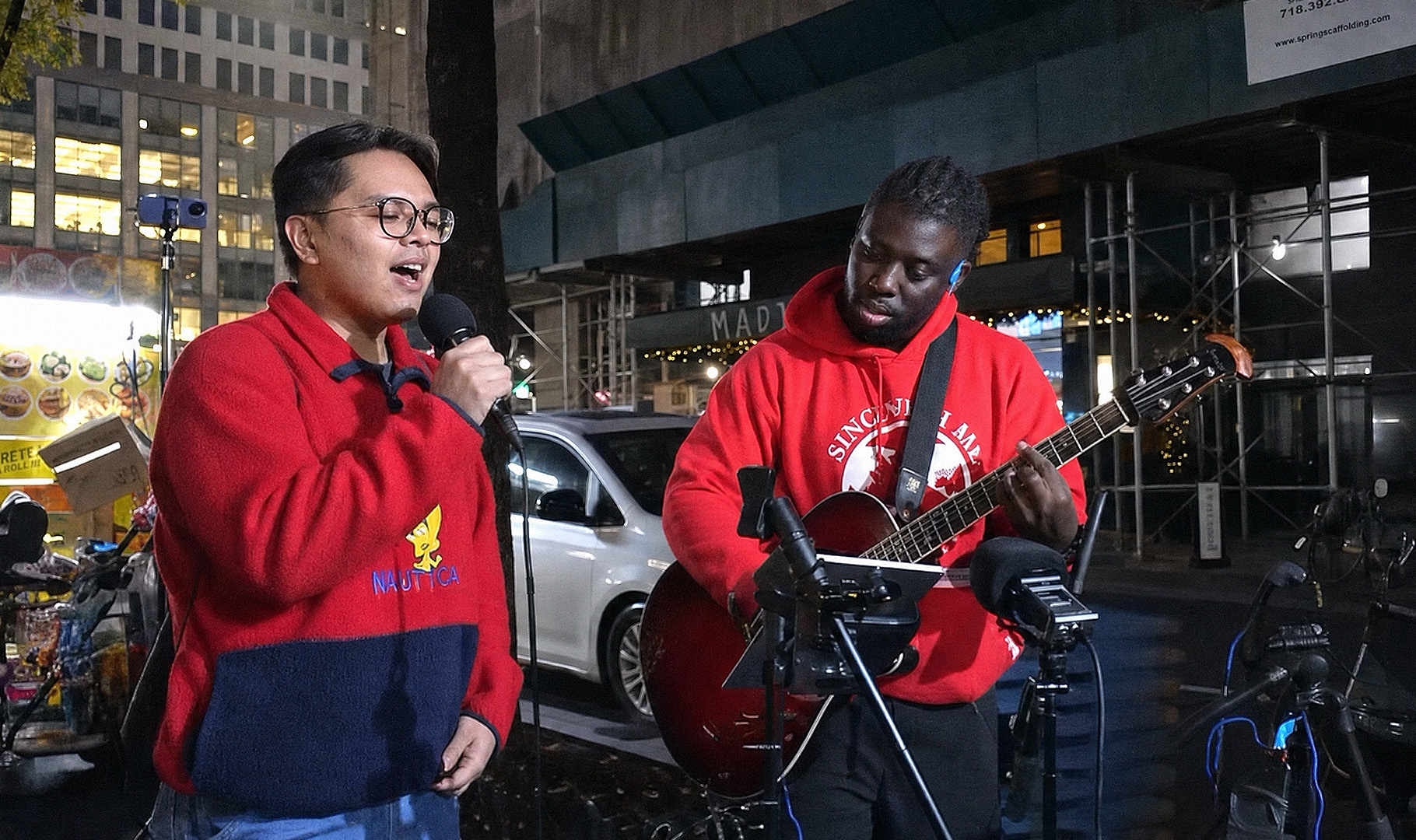 Nervous student sings like Sam Smith