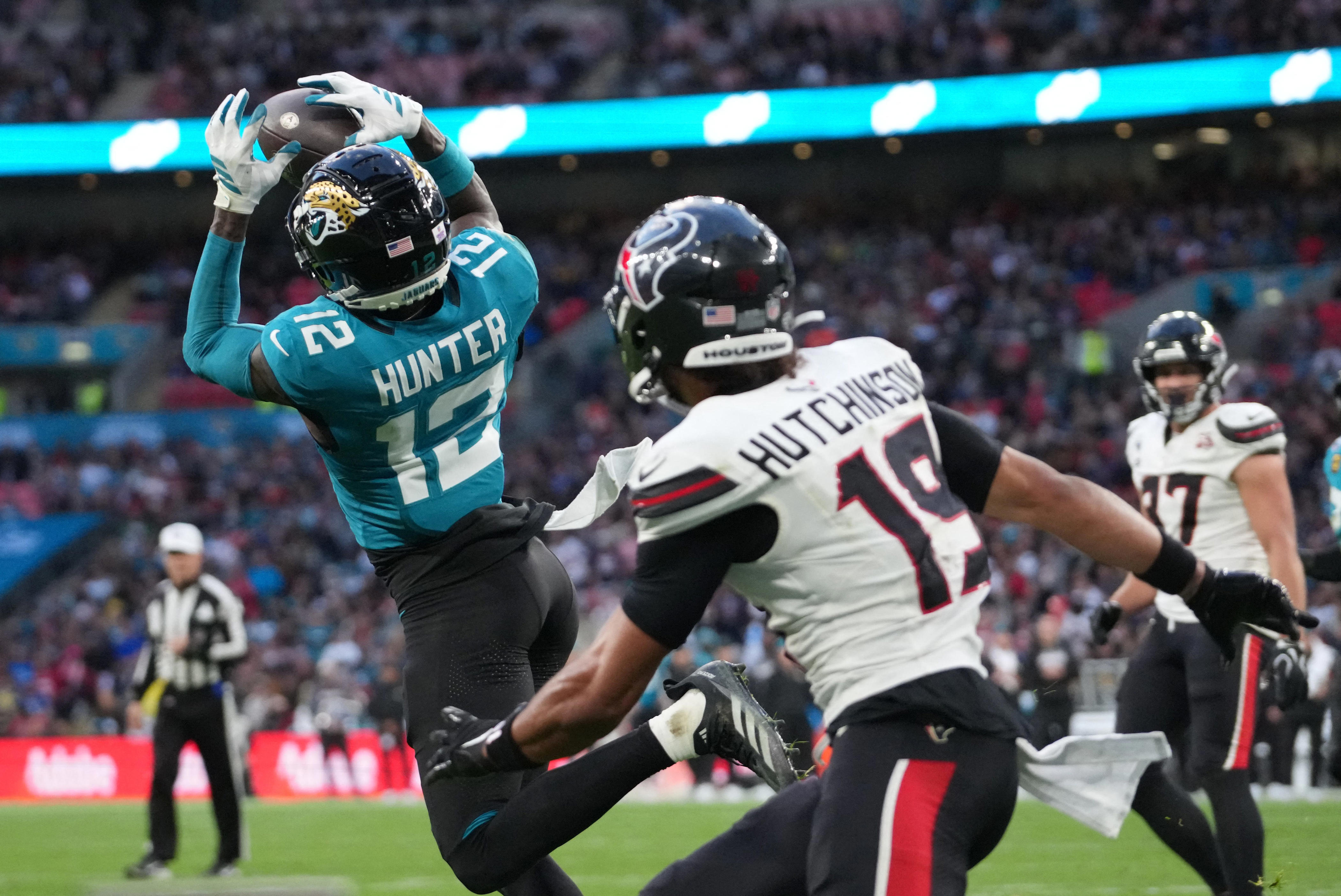 Jaguars WR/CB Travis Hunter fined nearly $15K by NFL for removing helmet