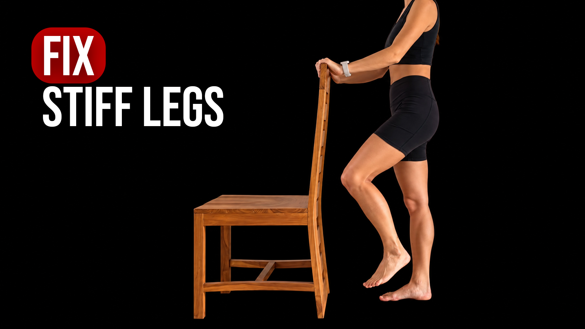 This gentle morning exercise helps loosen stiff legs