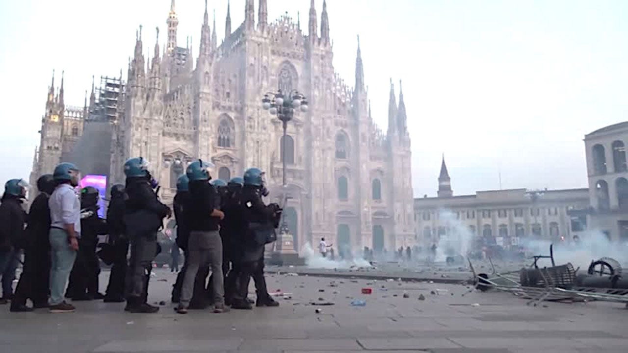 Italy unleashes military response to violent riots as France faces a ...