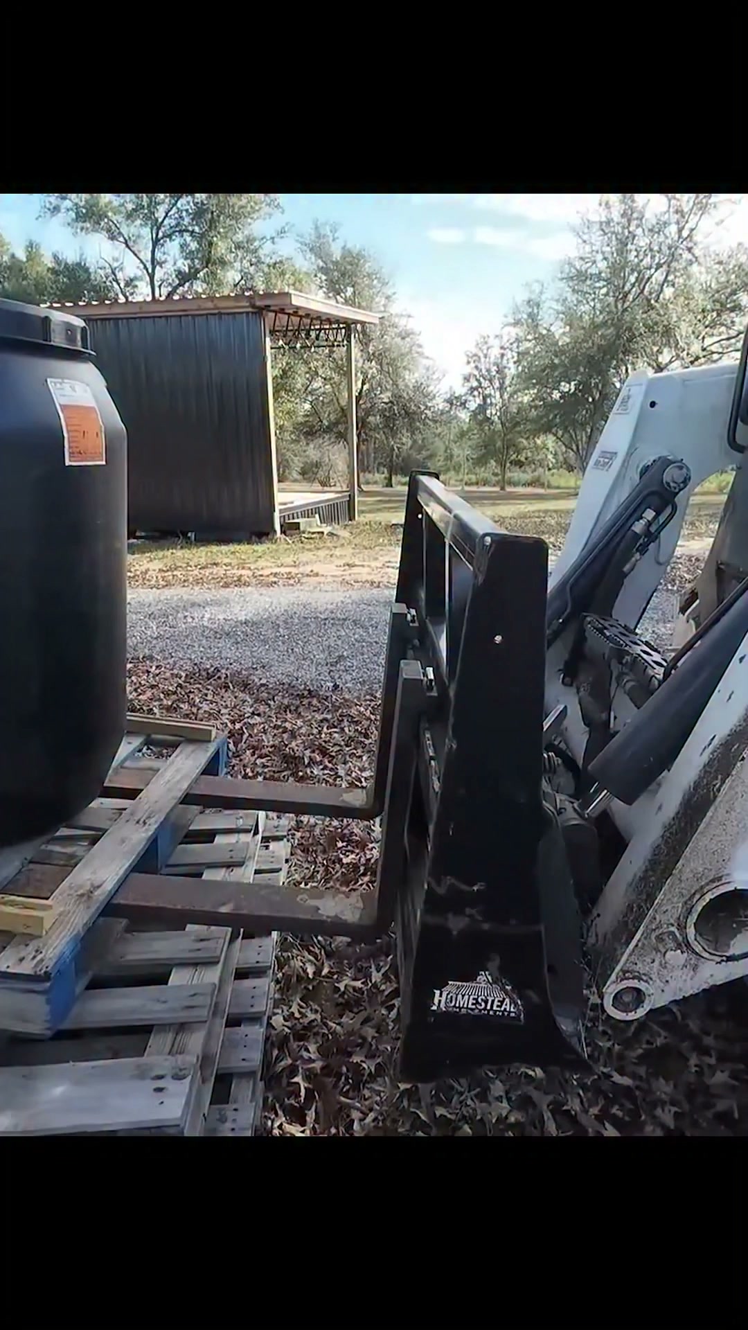 Trying construction equipment on their own