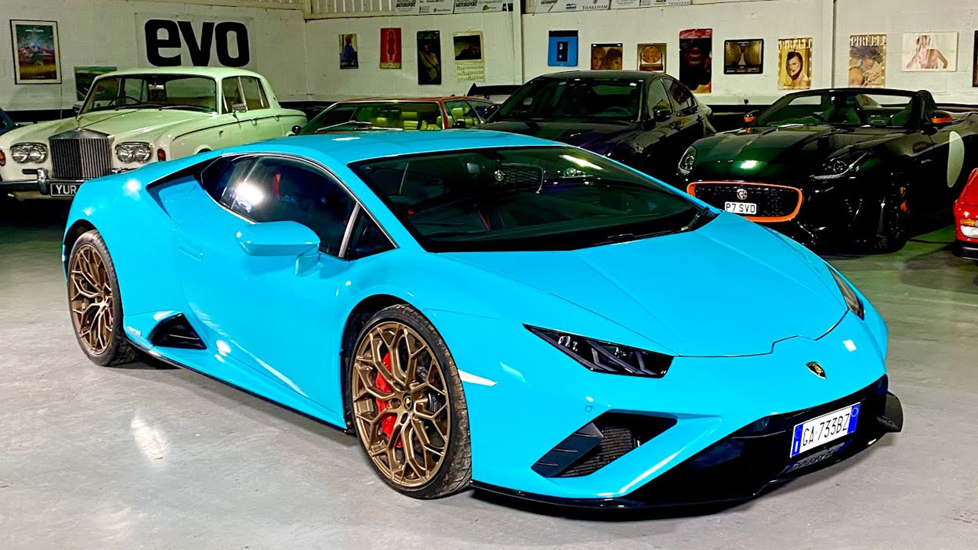 A closer look at the Lamborghini Huracan Evo RWD