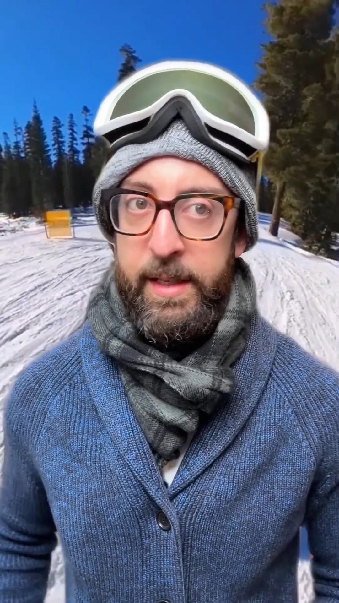 Maybe skiing isn’t for me...