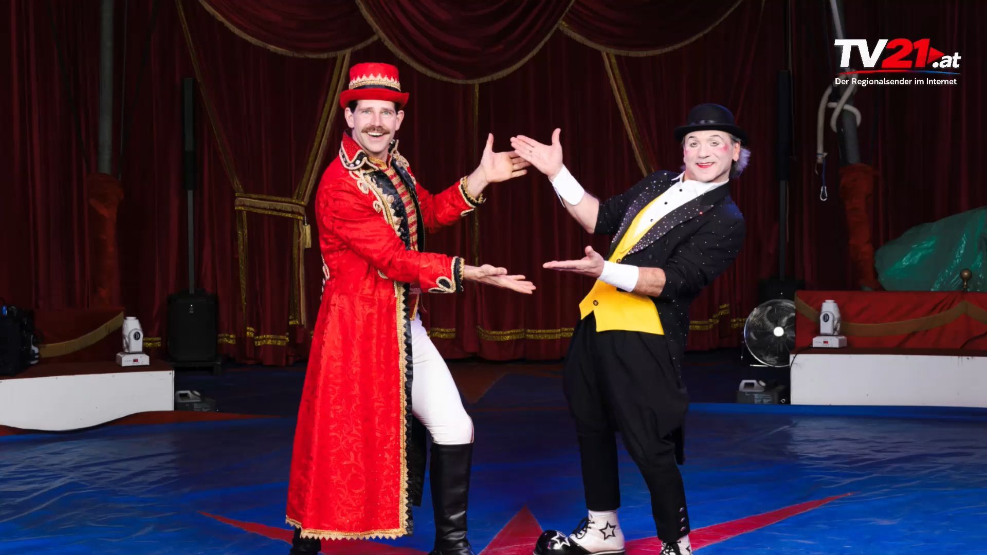 Madonna in der Manege Circus Pikard gastiert in Strasshof