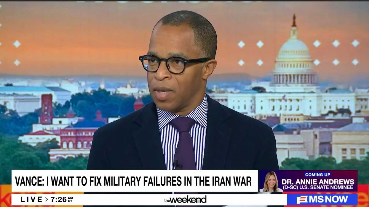MS NOW anchor stops mid-sentence as his co-host corrects him